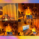 Luminária Pôr do Sol LED 16 Cores HOMING com Controle Remoto e USB