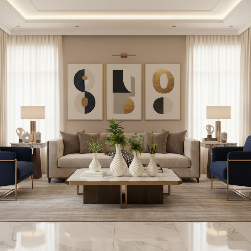 Kit 3 Vasos Espiral Moderna Elegante Luxo Decoração Interna Trio Decorativo Estilo Escandinavo Clean