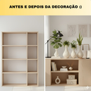 Kit 3 Vasos Espiral Moderna Elegante Luxo Decoração Interna Trio Decorativo Estilo Escandinavo Clean