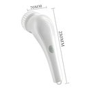 Escova De Limpeza Ajustável Janela Banheiro e Cozinha Ferramenta 5 em 1 Recarregável